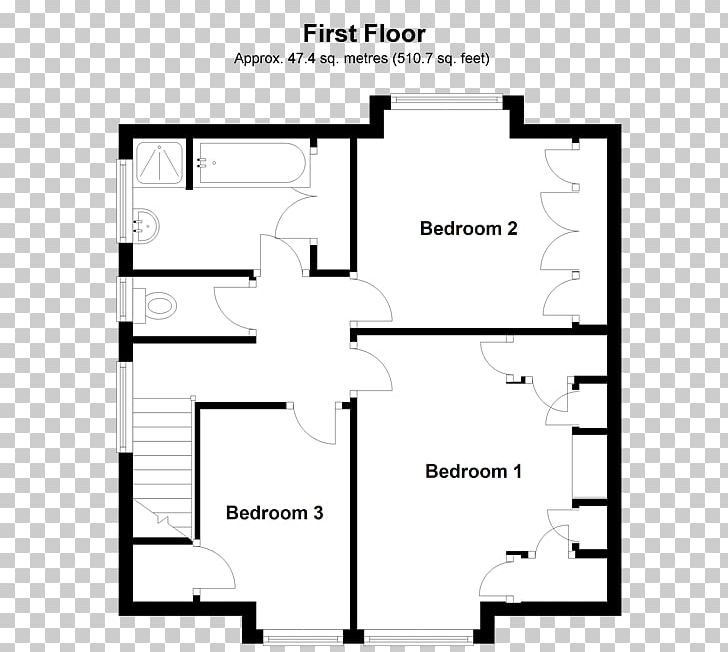 Bedroom Floor Plan Bathroom House PNG, Clipart, Angle, Area, Bathroom, Bedroom, Black And White Free PNG Download