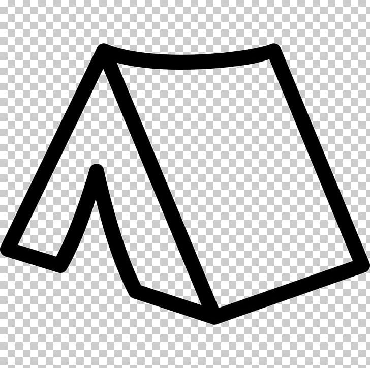Tent Computer Icons Camping Outdoor Recreation PNG, Clipart, Angle, Area, Black, Black And White, Brand Free PNG Download