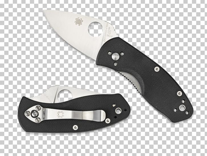 Pocketknife Spyderco Blade Drop Point PNG, Clipart, Blade, Cold Weapon, Cutting Tool, Drop Point, Handle Free PNG Download