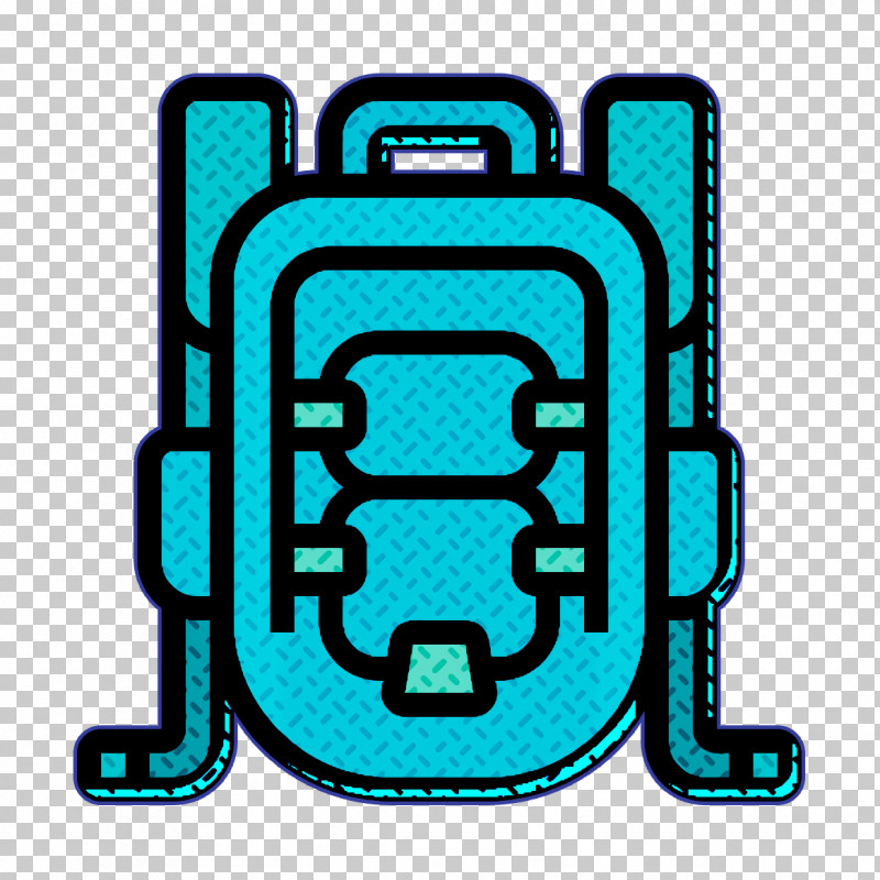 Backpack Icon Bag Icon Workday Icon PNG, Clipart, Backpack Icon, Bag Icon, Line, Turquoise, Workday Icon Free PNG Download