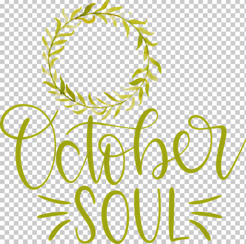 October Soul October PNG, Clipart, Floral Design, Geometry, Leaf, Line, Logo Free PNG Download