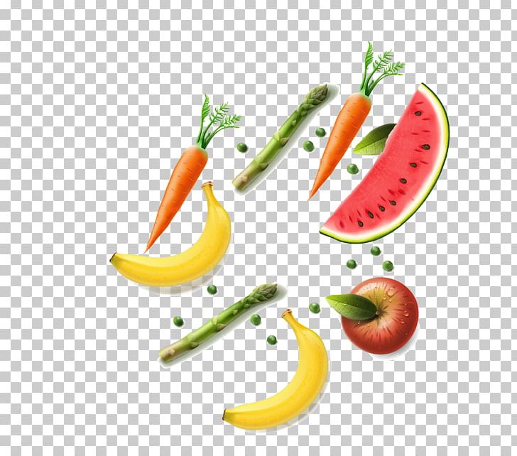 Fruit Combo Fruit Free Vegetable PNG, Clipart, Apple, Auglis, Banana, Cartoon Watermelon, Citrullus Lanatus Free PNG Download