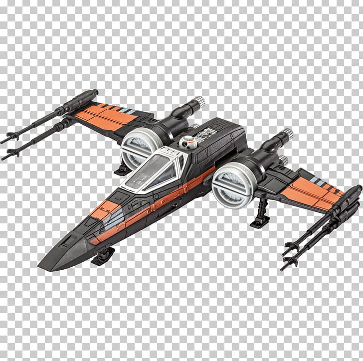 Poe Dameron X-wing Starfighter Star Wars Plastic Model Revell PNG, Clipart,  Free PNG Download