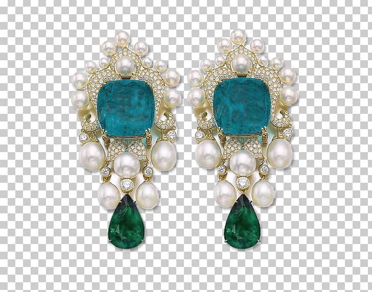 Pearl Earring Jewellery Turquoise Emerald PNG, Clipart, Body Jewellery, Body Jewelry, Earring, Earrings, Emerald Free PNG Download