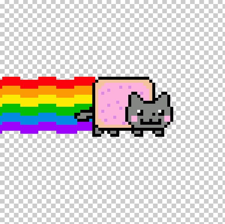 Nyan Cat Portable Network Graphics Pixel Art PNG, Clipart, Animals, Area, Cat, Computer Icons, Desktop Wallpaper Free PNG Download