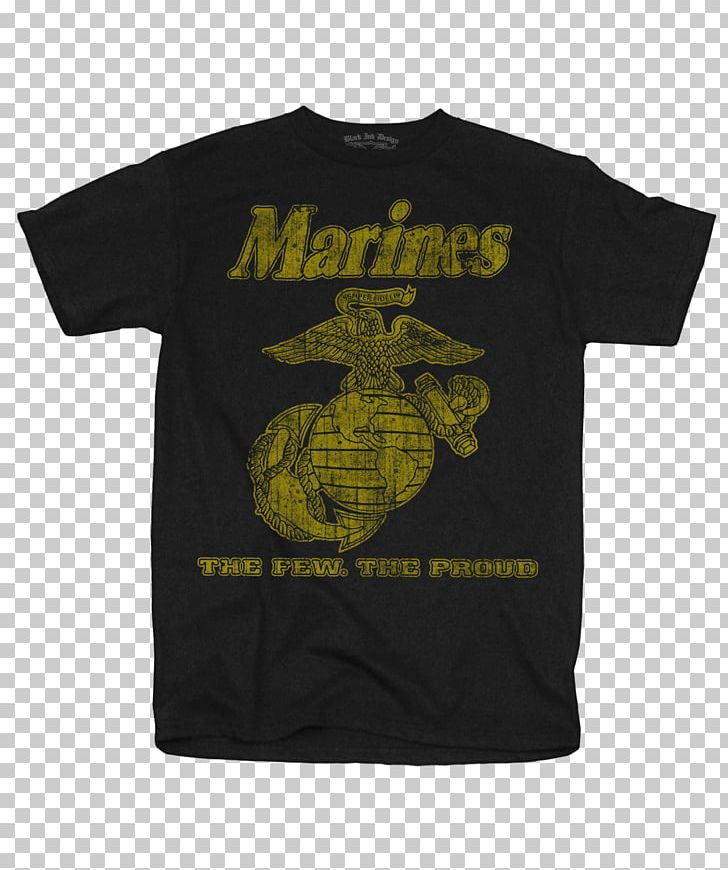 T-shirt United States Marine Corps Marines Military PNG, Clipart, Active Shirt, Black, Brand, Clothing, Devil Dog Free PNG Download