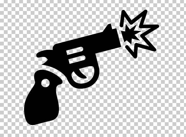 Computer Icons Firearm Gun Weapon Pistol PNG, Clipart, Angle, Automatic Firearm, Black And White, Brand, Computer Icons Free PNG Download