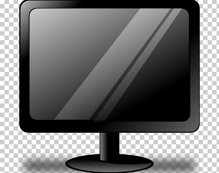 Computer Monitor Liquid-crystal Display PNG, Clipart, Angle, Black And White, Com, Computer, Computer Icon Free PNG Download