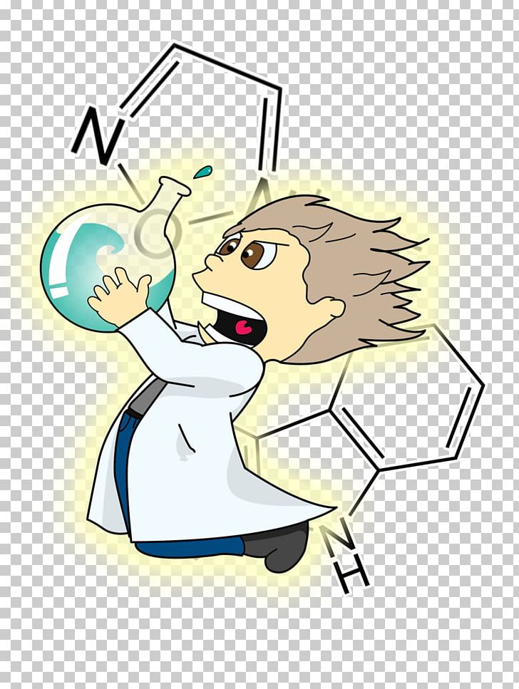 Chibi Anime  Scientist  Girl 