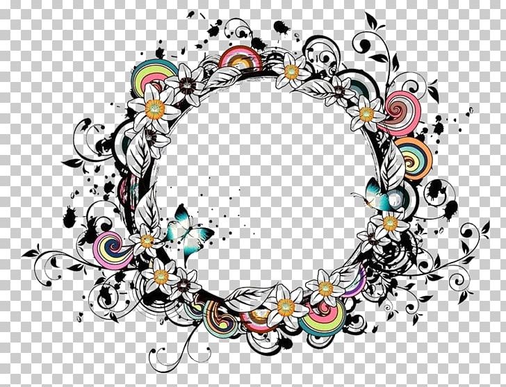 Circle Motif Color PNG, Clipart, Adobe Illustrator, Angle, Border, Border Frame, Certificate Border Free PNG Download