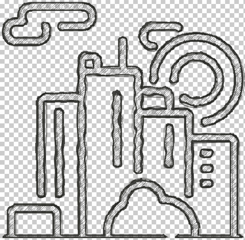 Town Icon Landscapes Icon Cityscape Icon PNG, Clipart, Black, Black And White, Cityscape Icon, Geometry, Landscapes Icon Free PNG Download