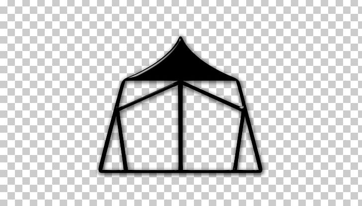 Tent Camping Campsite Computer Icons PNG, Clipart, Angle, Area, Backpack, Black And White, Campfire Free PNG Download