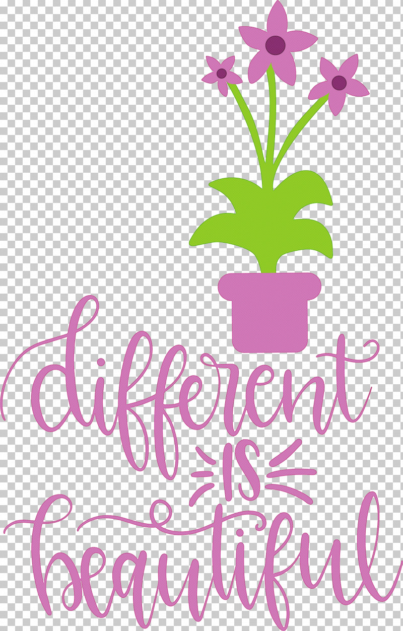 Different Is Beautiful Womens Day PNG, Clipart, Cut Flowers, Floral Design, Flower, Happiness, Lavender Free PNG Download