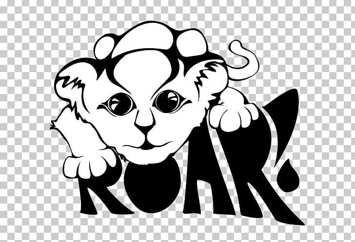 Cat Roar Drawing Lion PNG, Clipart, Animals, Art, Big Cats, Black, Carnivoran Free PNG Download