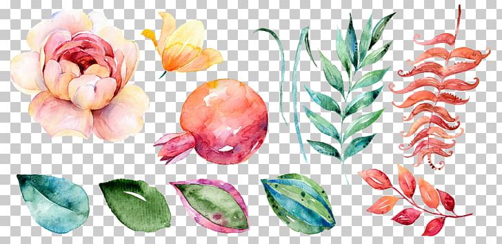 Flower Watercolor Painting Leaf PNG, Clipart, Art, Color, Decoration, Drawing, Floral Design Free PNG Download