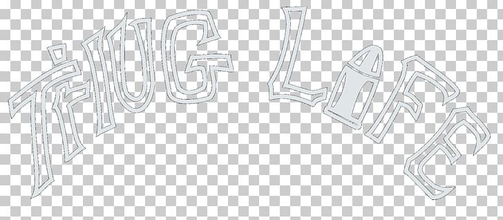 Thug Life Skully White PNG, Clipart, Angle, Area, Beanie, Black And White, Brand Free PNG Download