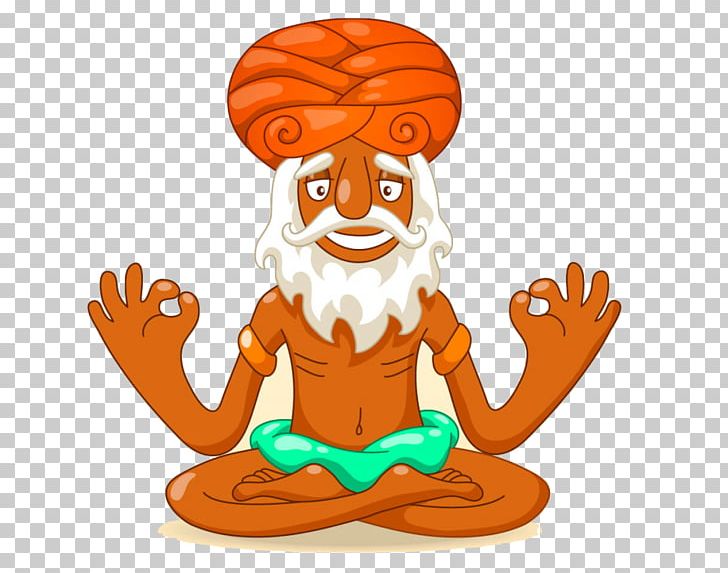 Yogi Yoga Humour Guru Comedian PNG, Clipart, Bhakti, Cartoon, Comedian, Finger, Food Free PNG Download