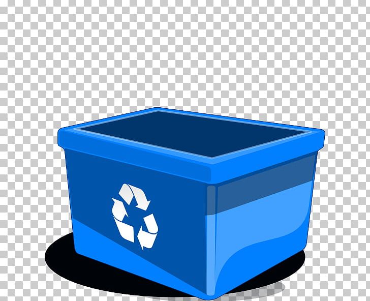 Rubbish Bins & Waste Paper Baskets Recycling Bin PNG, Clipart, Amp, Baskets, Blue, Clip Art, Cobalt Blue Free PNG Download