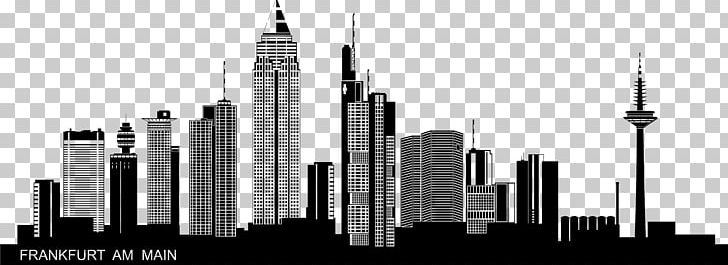 Frankfurt Skyline GmbH & Co. KG Hessen Gastro Cityscape High-rise Building PNG, Clipart, Black And White, Building, City, Cityscape, Daytime Free PNG Download