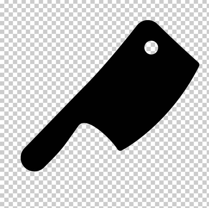 Computer Icons Cleaver Butcher Knife PNG, Clipart, Angle, Black, Black And White, Butcher, Butcher Knife Free PNG Download