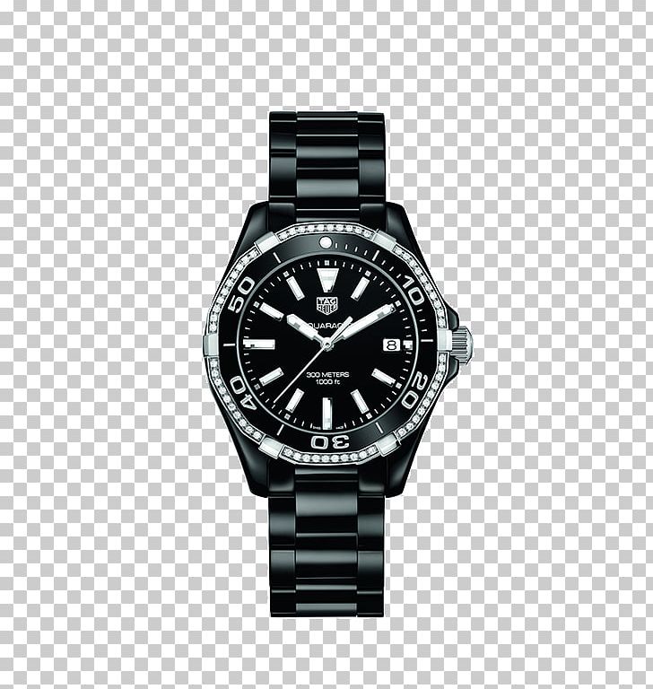 TAG Heuer Aquaracer Watch Jewellery Chronograph PNG, Clipart, Accessories, Automatic Watch, Black, Brand, Chronograph Free PNG Download