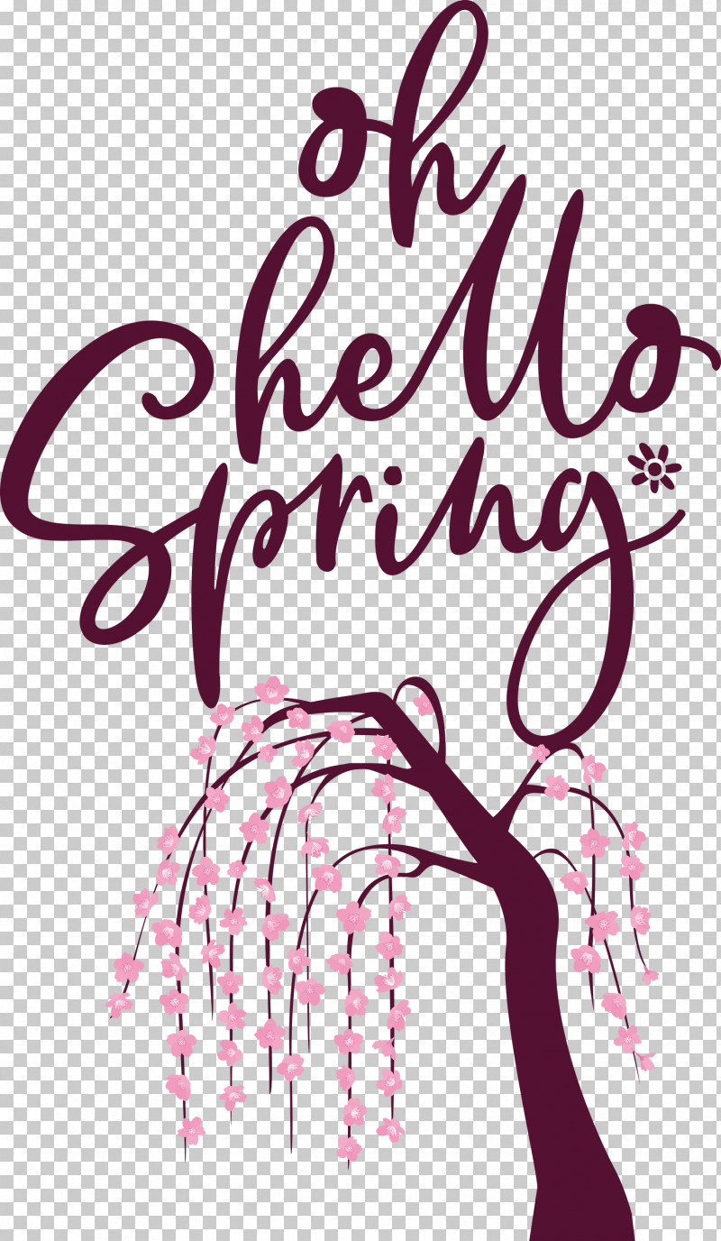 Oh Hello Spring Hello Spring Spring PNG, Clipart, Calligraphy, Hello Spring, Magenta, Palette, Spring Free PNG Download