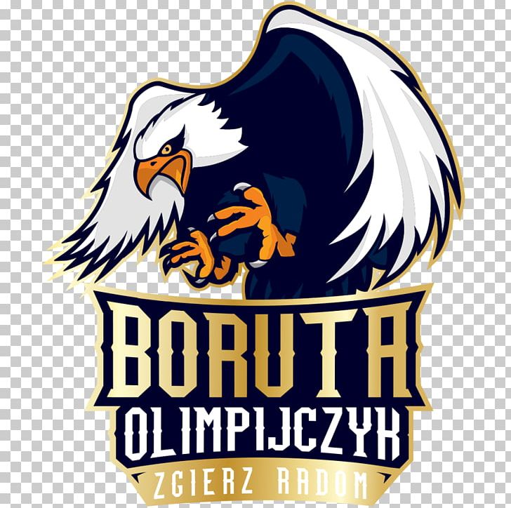 "Boruta" Logo Olimpijczyk Radom Graphic Design Text PNG, Clipart, Artwork, Beak, Bird, Brand, Graphic Design Free PNG Download