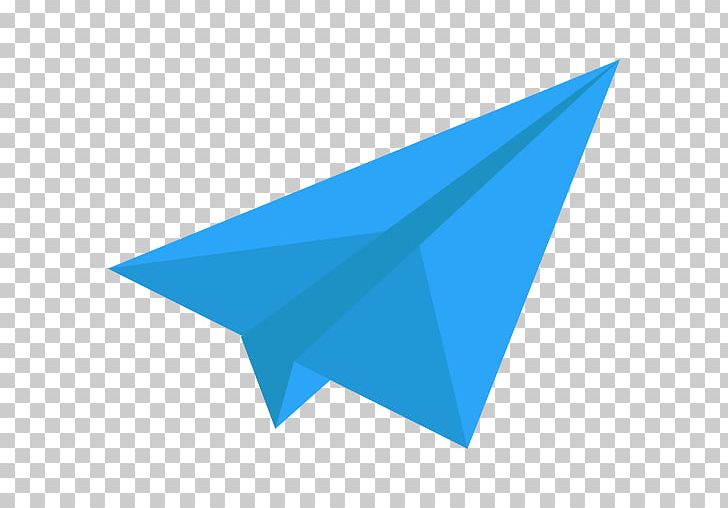 Paper Airplane Computer Icons PNG, Clipart, Airplane, Angle, Art, Azure, Blue Free PNG Download