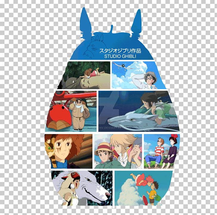 Film T-shirt Studio Ghibli Anime PNG, Clipart, Animation, Anime, Artist, Clothing, Collage Free PNG Download
