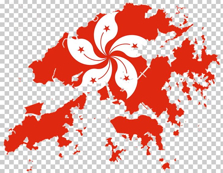Flag Of Hong Kong Blank Map PNG, Clipart, Blank Map, Flag, Flag Of Hong Kong, Flags, Flora Free PNG Download