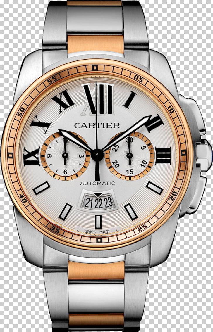Cartier Calibre De Cartier Diver Watch Chronograph Movement PNG, Clipart, Accessories, Automatic Watch, Brand, Brown, Calibre Free PNG Download