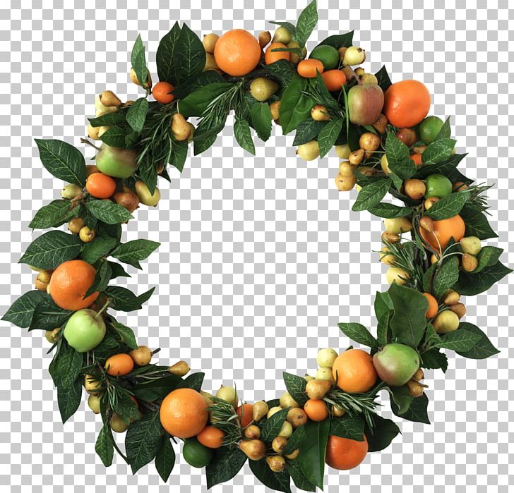 Fruit Salad Wreath Gelatin Dessert Garland PNG, Clipart, Artificial Flower, Christmas Decoration, Christmas Ornament, Citrus, Coasters Free PNG Download