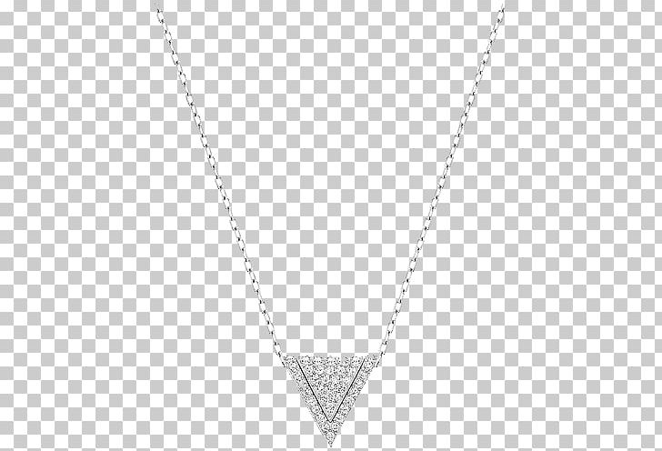 White Necklace Triangle Symmetry Pattern PNG, Clipart, Angle, Black, Black And White, Body Jewelry, Body Piercing Jewellery Free PNG Download