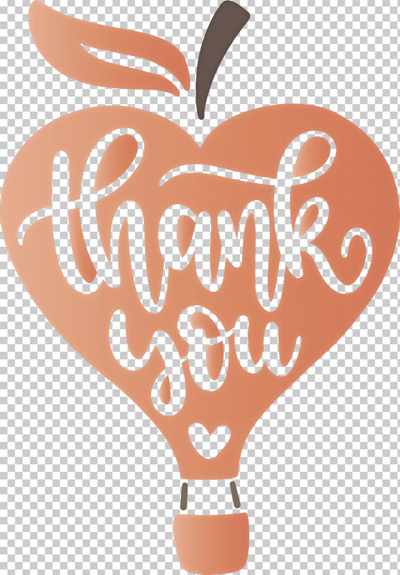 Teachers Day Thank You PNG, Clipart, Heart, M095, Orange Sa, Teachers Day, Thank You Free PNG Download