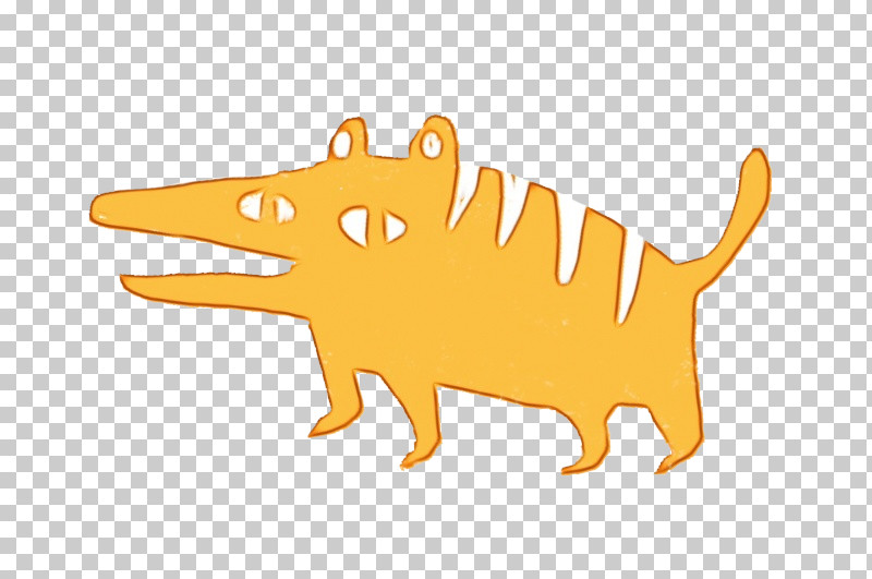 Dog Snout Yellow Animal Figurine Tail PNG, Clipart, Animal Figurine, Biology, Dog, Mad Catz Rat M, Paint Free PNG Download