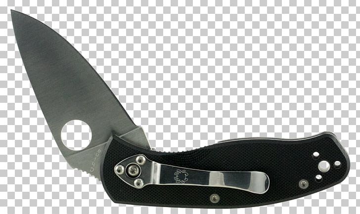 Hunting & Survival Knives Knife Spyderco Serrated Blade PNG, Clipart, Black, Blade, Cold Weapon, Cutting, Cutting Tool Free PNG Download