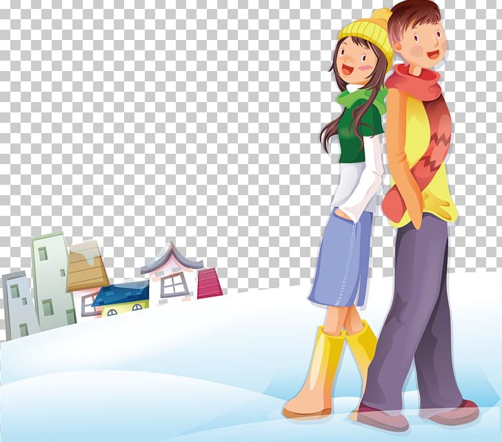 Significant Other Cartoon Romance Illustration PNG, Clipart, Cartoon, Character, Child, Comics, Creative Winter Free PNG Download