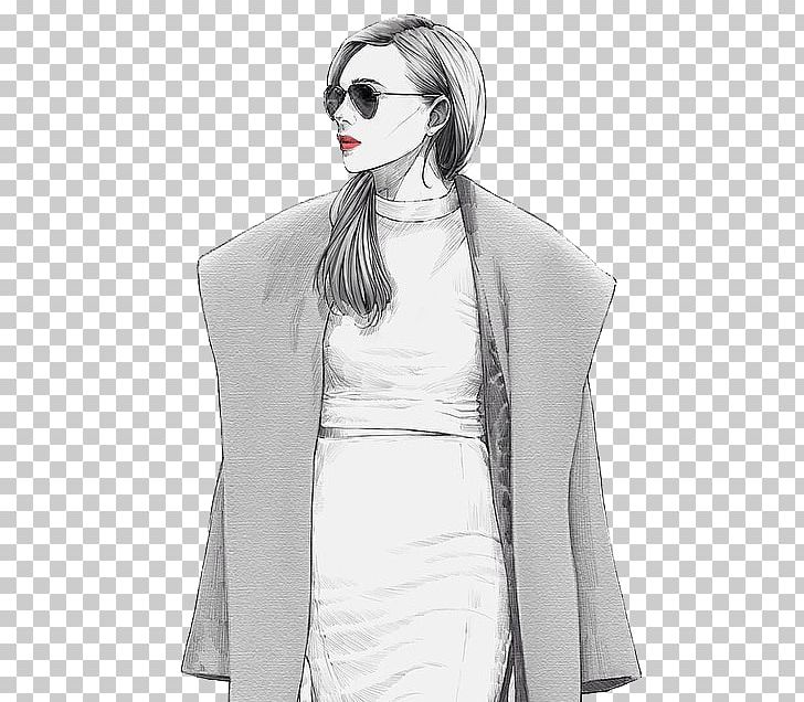 Fashion Sketchbook Drawing Fashion Illustration Illustration PNG, Clipart, Ash, Black, Black And White, Business Woman, Fashion Free PNG Download