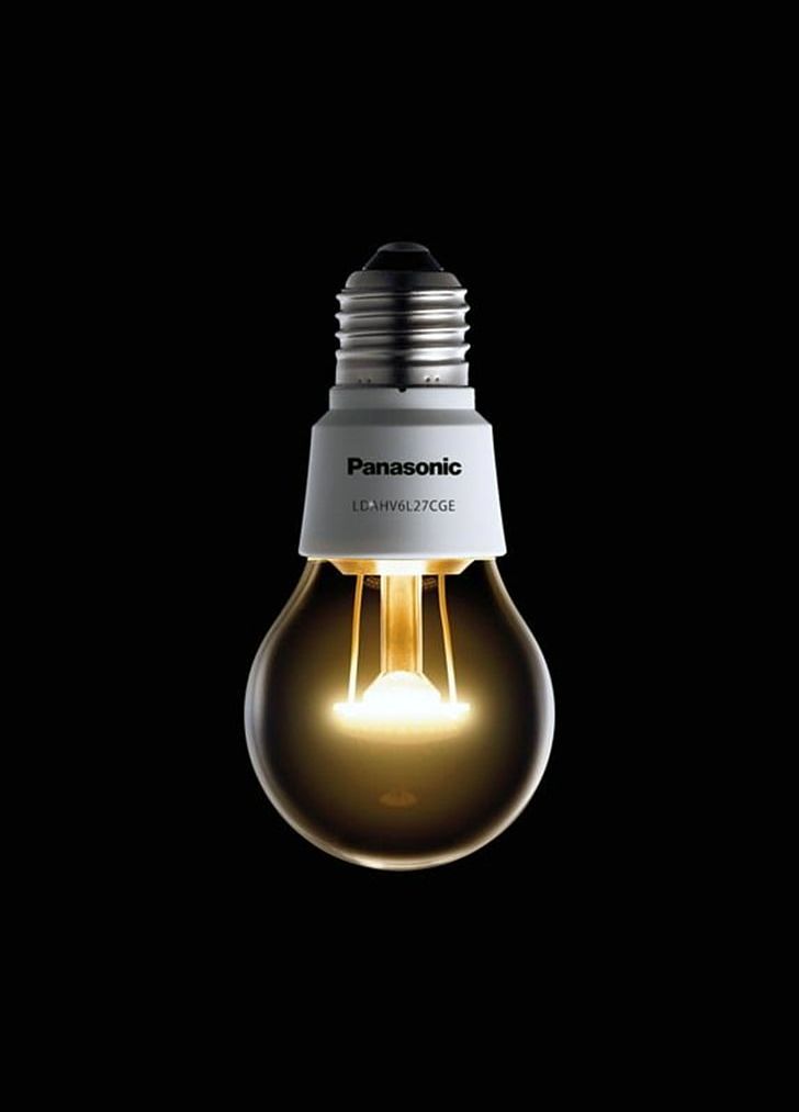 Incandescent Light Bulb LED Lamp Panasonic PNG, Clipart, Bulb, Compact Fluorescent Lamp, Electric Light, Energy, Energy Conservation Free PNG Download