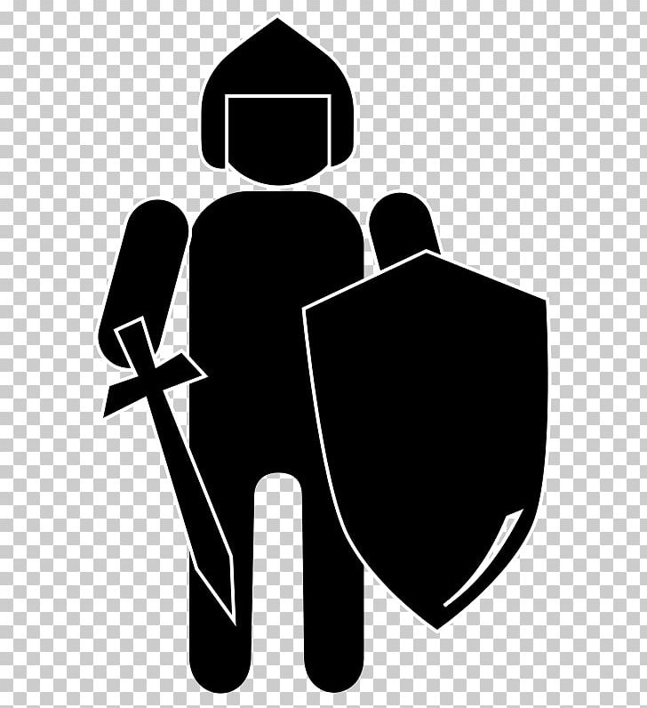 Knight Graphics Silhouette PNG, Clipart, Armour, Black, Black And White, Download, Drawing Free PNG Download