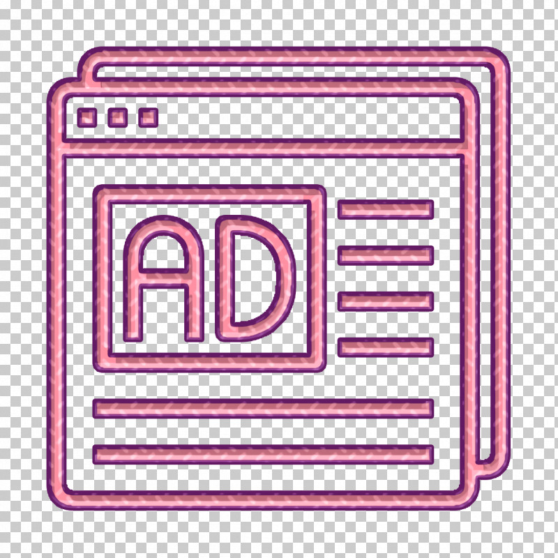 Seo And Web Icon Advertising Icon PNG, Clipart, Advertising Icon, Line, Rectangle, Seo And Web Icon, Square Free PNG Download