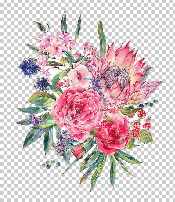 Floral Design Flower Bouquet Watercolor Painting Stock Illustration PNG, Clipart, Artificial Flower, Cartoon, Flower, Flower Arranging, Flowers Free PNG Download