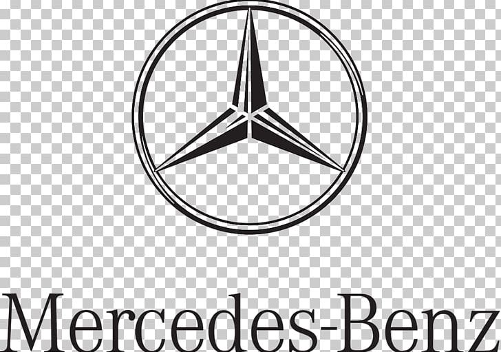 Mercedes-Benz Car Logo Mercedes-Stern Emblem PNG, Clipart, Area, Black And White, Brand, Car, Circle Free PNG Download