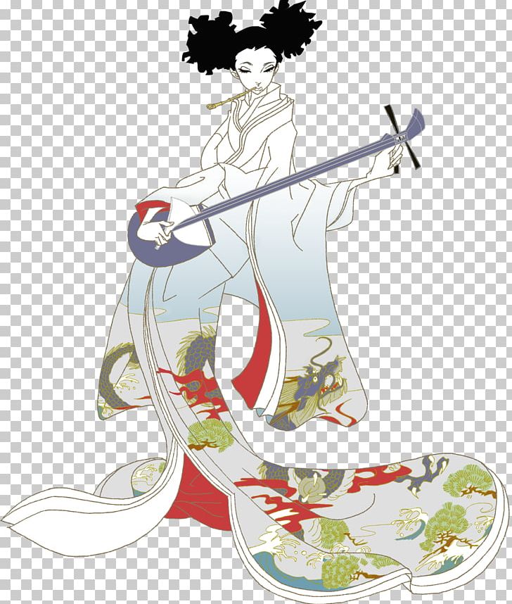 Samurai Bushido Illustration PNG, Clipart, Cartoon, Color, Costume Design, Drawing, Fictional Character Free PNG Download