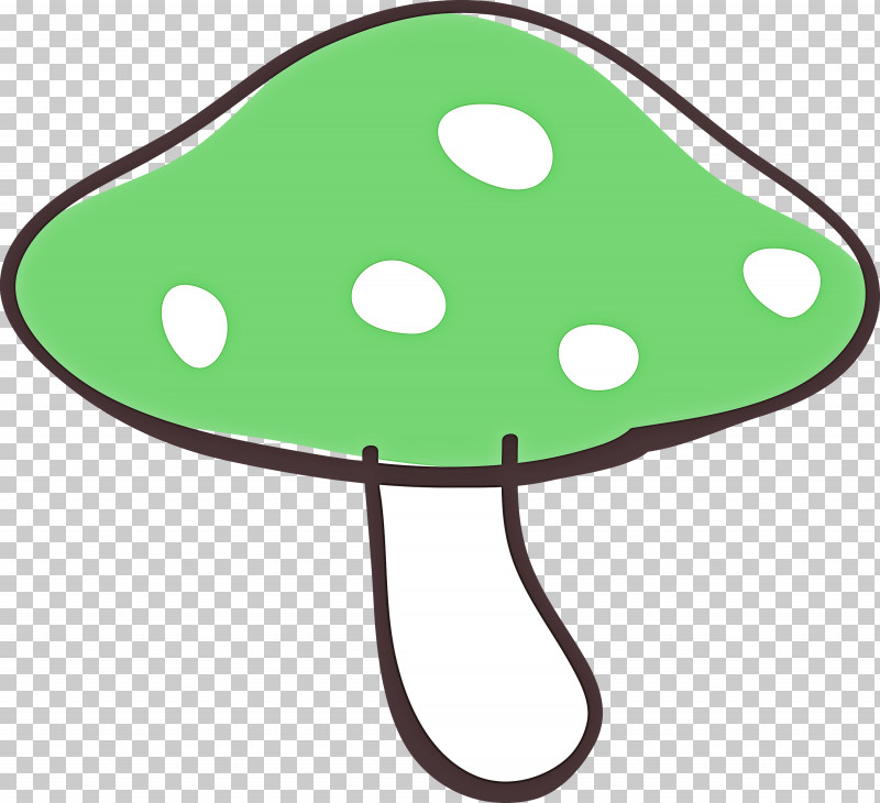 Green PNG, Clipart, Cartoon Mushroom, Cute, Green, Mushroom Free PNG Download