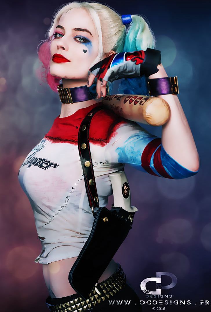 Margot Robbie Harley Quinn Joker Suicide Squad Film PNG, Clipart, Art, August, Computer Wallpaper, Cosplay, Costume Free PNG Download
