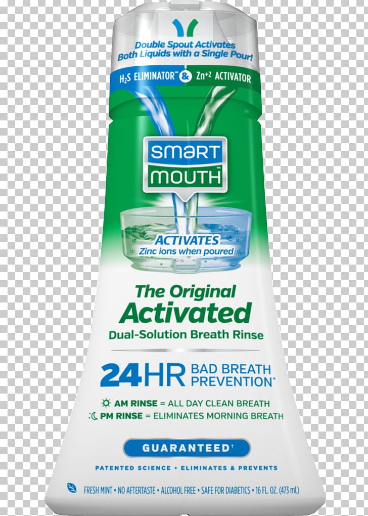 Smartmouth Original Activated Mouthwash Bad Breath Human Mouth Xerostomia PNG, Clipart, Bad Breath, Brand, Colgate, Dental Plaque, Human Mouth Free PNG Download