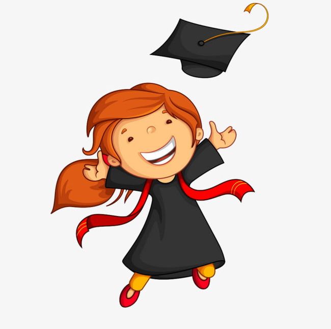 Graduation Girl Material PNG, Clipart, Bachelor, Bachelor Gown, Cartoon, Cartoon Character Female, Cartoon Characters Free PNG Download