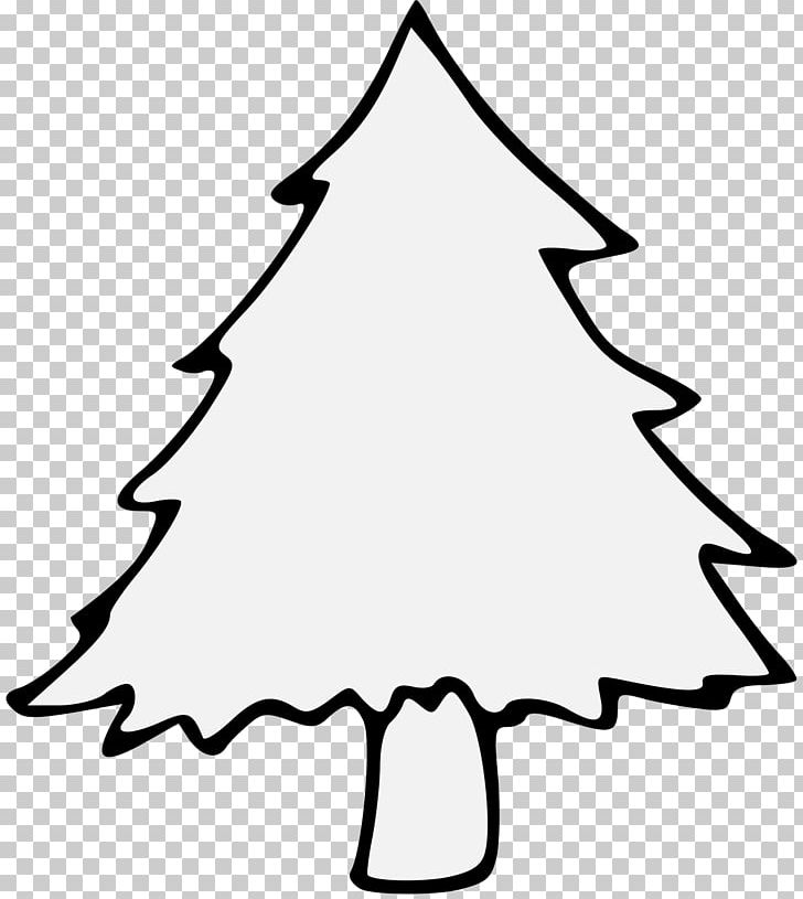 Christmas Tree Pine Stencil Branch PNG, Clipart, Area, Artwork, Black, Black And White, Branch Free PNG Download