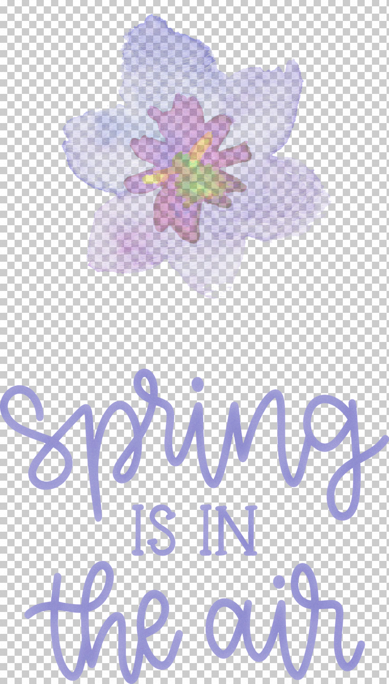 Spring Is In The Air Spring PNG, Clipart, Biology, Cut Flowers, Floral Design, Flower, Greeting Free PNG Download